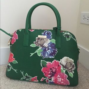 Kate Spade Small Rachelle Green Bloom